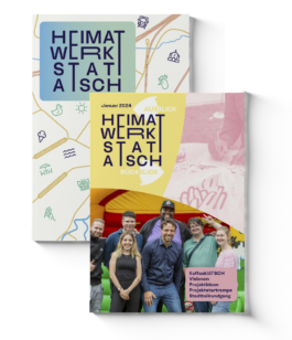 Magazin Cover Grafik Design Stadtfest Heimatwerkstatt Stadt Stolberg Atsch equally-at-home-everywhere