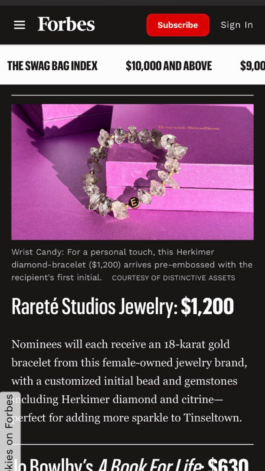 Forbes Screenshot rarete Studios